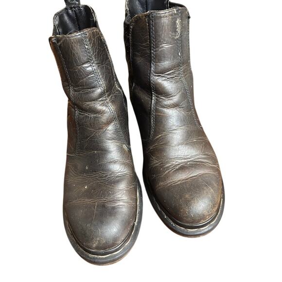 Dr Martens Cadence Boots Women's Size 9 Chelsea Platform Heel Pull On Shoes - Picture 8 of 10